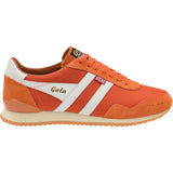 Gola Mens Track Mesh 317 Sneakers | Moody Orange/White- CMA498