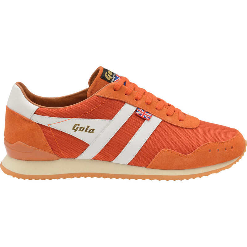 Gola Mens Track Mesh 317 Sneakers | Moody Orange/White- CMA498