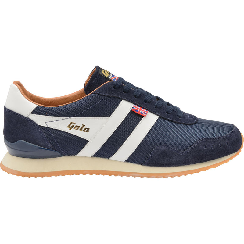 Gola Mens Track Mesh 317 Sneakers | Navy/White- CMA498