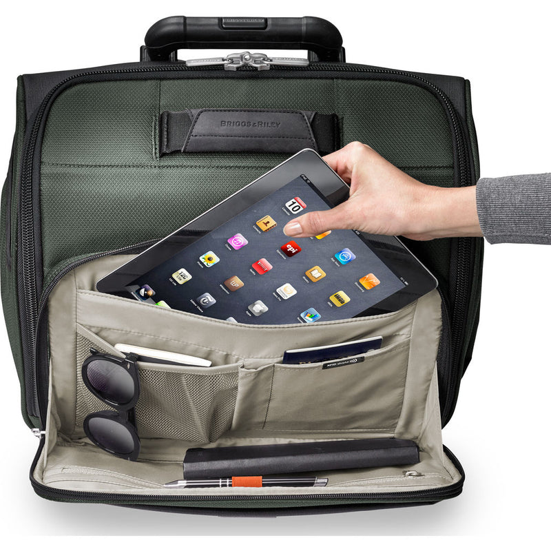 briggs & riley transcend travel tote bag rainforest Briggs & Riley Transcend Rolling Cabin Bag