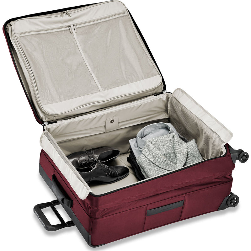 Briggs & Riley Transcend Large Expandable Spinner Suitcase | Merlot