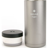Snow Peak 350 Kanpai Bottle | Titanium TW-180 