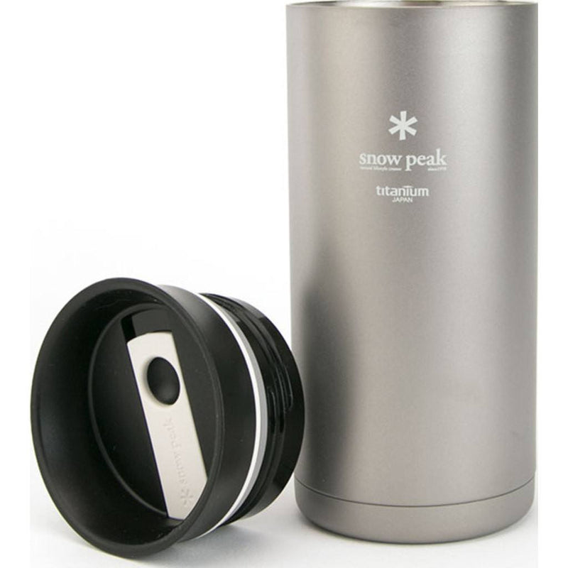 Snow Peak 350 Kanpai Bottle | Titanium TW-180 