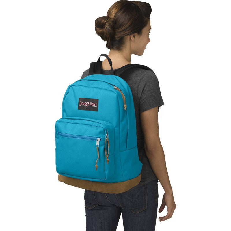 jansport right pack backpack - palest blue Jansport Right Pack Backpack Blue Crest – Sportique