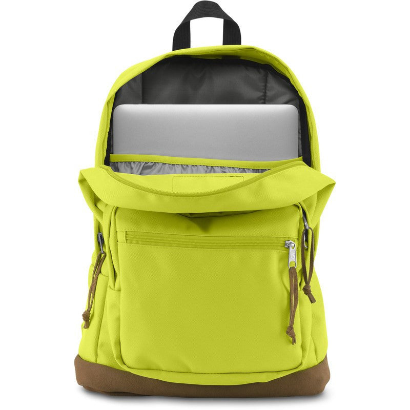 Jansport Right Pack Backpack Lime Punch Sportique Jansport Right Pack Backpack Lime Punch Sportique