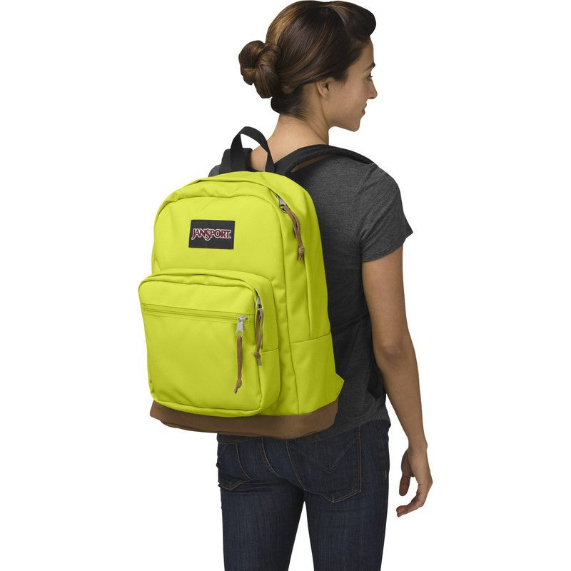 Jansport Right Pack Backpack Lime Punch – Sportique