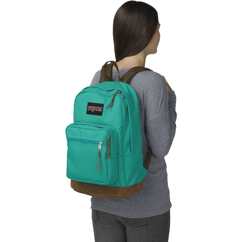 jansport backpack teal Jansport Right Pack Backpack Spanish Teal – Sportique
