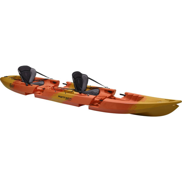 Point 65 Tequila! GTX Modular Tandem Kayak | Yellow/Orange