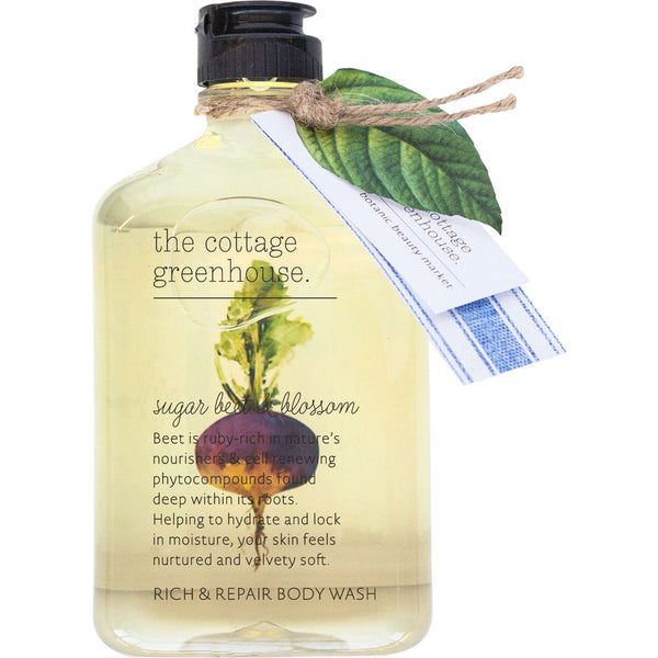 The Cottage Greenhouse Rich & Repair Body Wash | Sugar Beet & Blossom- 24BW6