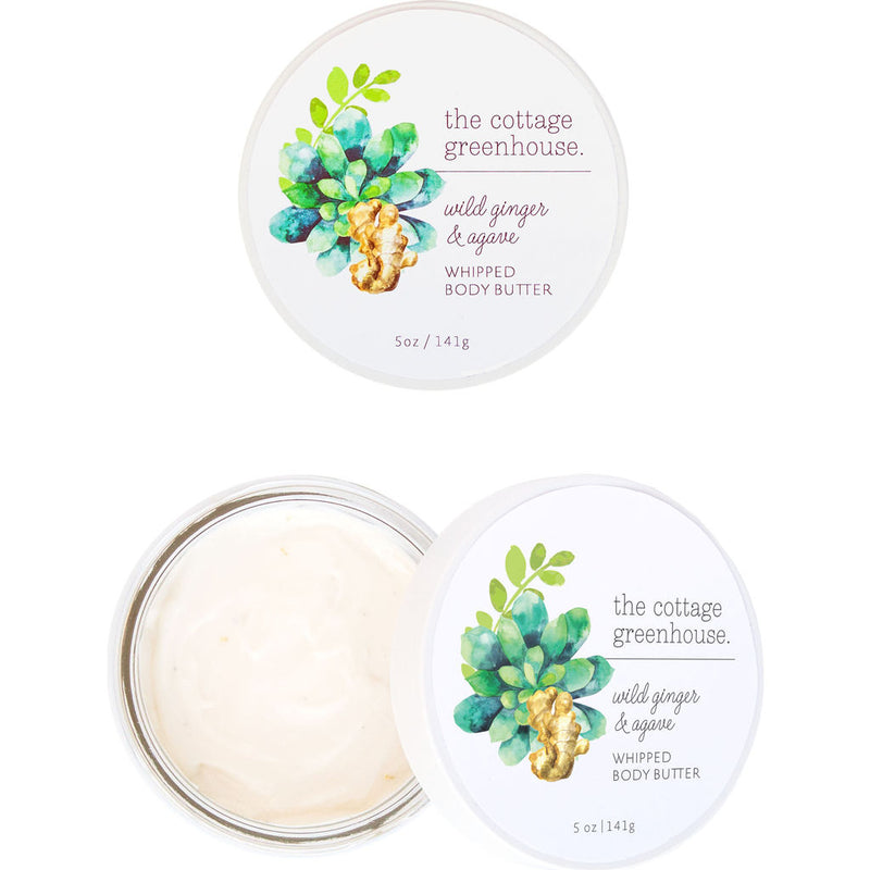 The Cottage Greenhouse Whipped Body Butter | Wild Ginger & Agave