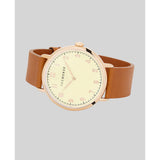 The Horse Heritage Polished Rose Gold Watch | Tan