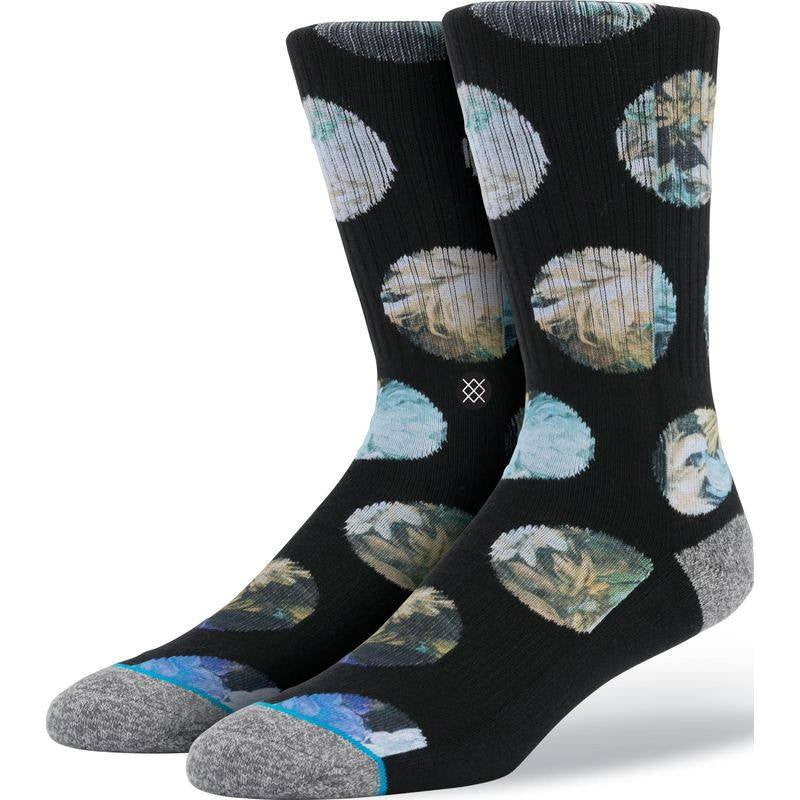 Stance The Spot Men's Socks | Black L/XL