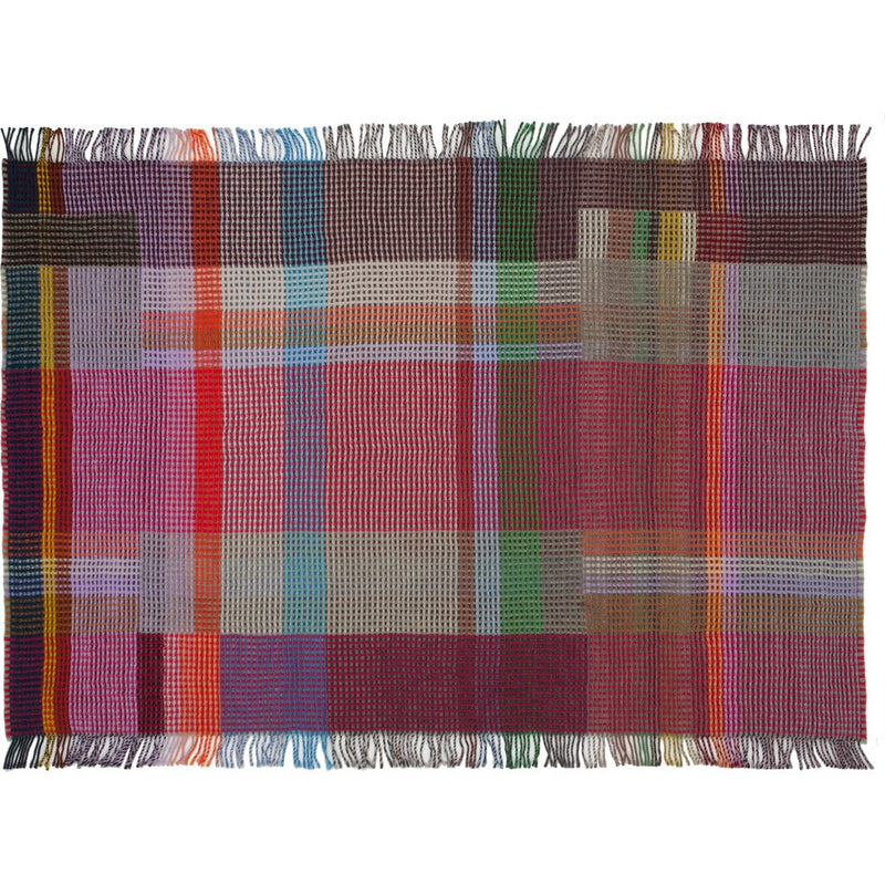 Wallace Sewell Virginia Small Lambswool Honeycomb | Multi-Pink