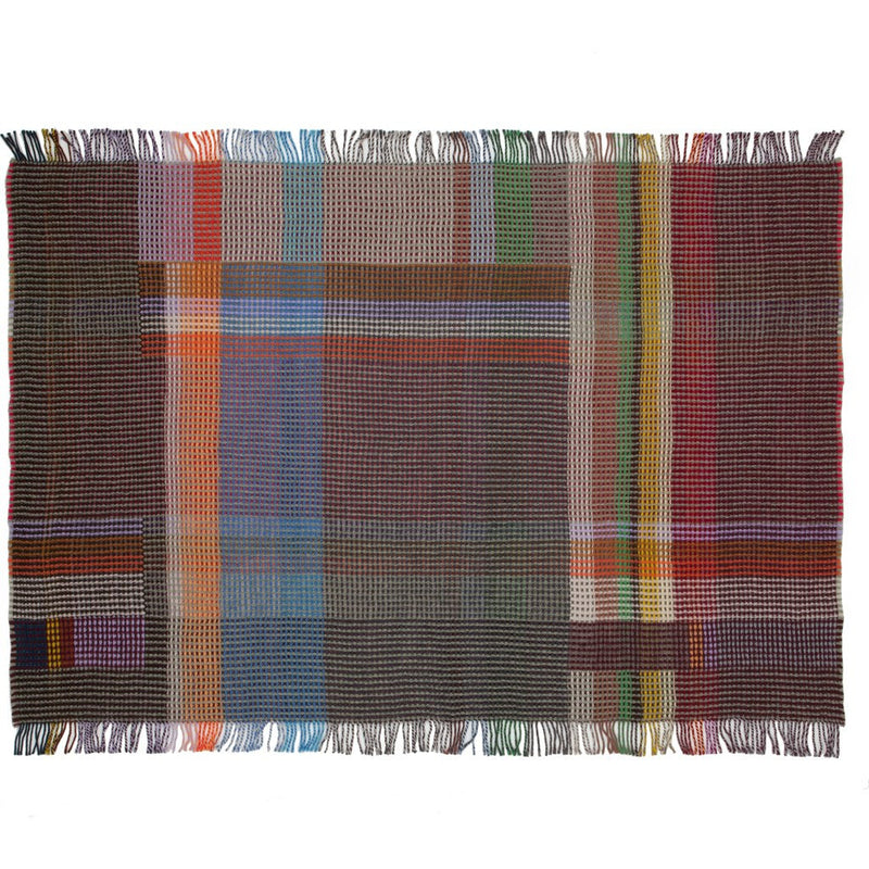 Wallace Sewell Virginia Small Lambswool Honeycomb | Multi-Pink