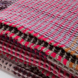 Wallace Sewell Virginia Small Lambswool Honeycomb | Multi-Pink