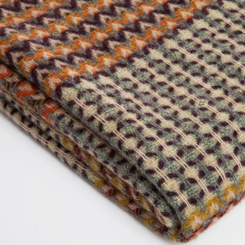 Wallace Sewell Yosemite Sheland Ripple Throw | Multicolor