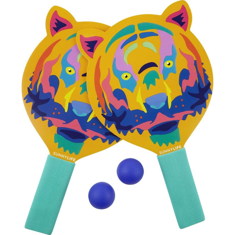 Sunnylife Tiger Kids Beach Bats