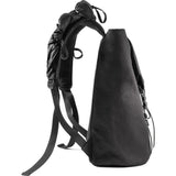 Cote&Ciel Tigris Waxed Canvas Backpack | Jasper Black 28455