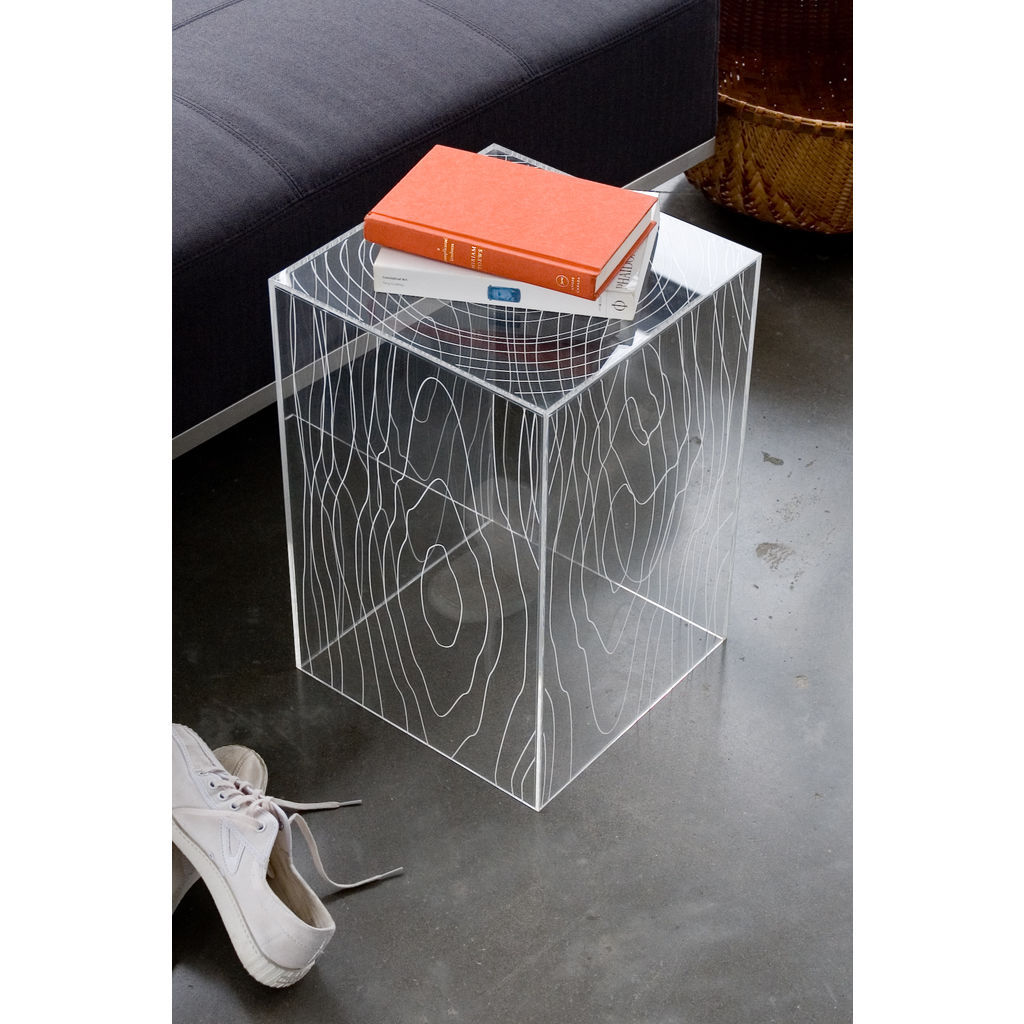 Gus* Modern Acrylic Timber Table Transparent – Sportique