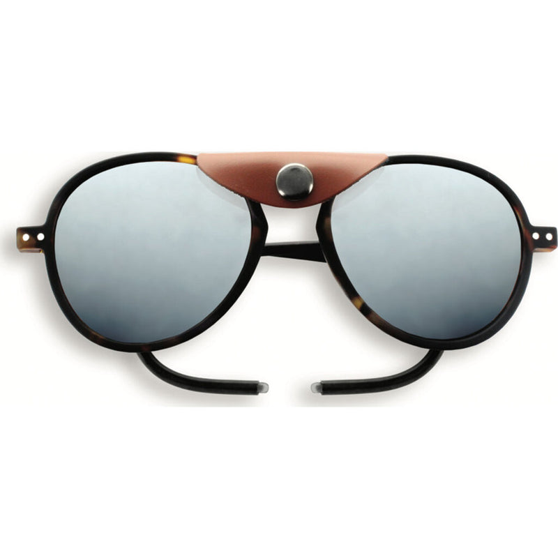 Izipizi Glacier Plus Sunglasses | Tortoise with Brown Shields