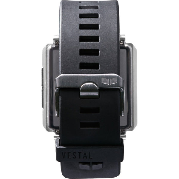 Vestal Transom Watch | Black/Silver/Negative TRADR02