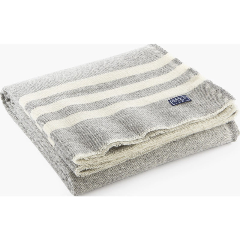 Faribault Trapper Wool Throw | Gray/Natural 6317 50x72