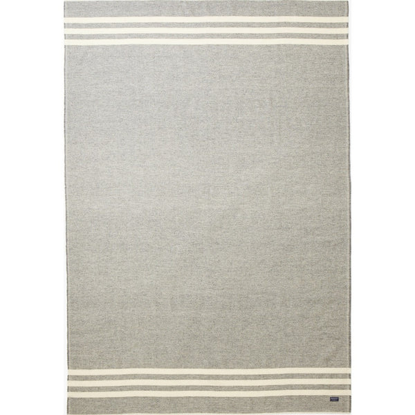 Faribault Trapper Wool Throw | Gray/Natural 6317 50x72
