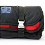 Faribault Buffalo Check Wool Travel Blanket | Red