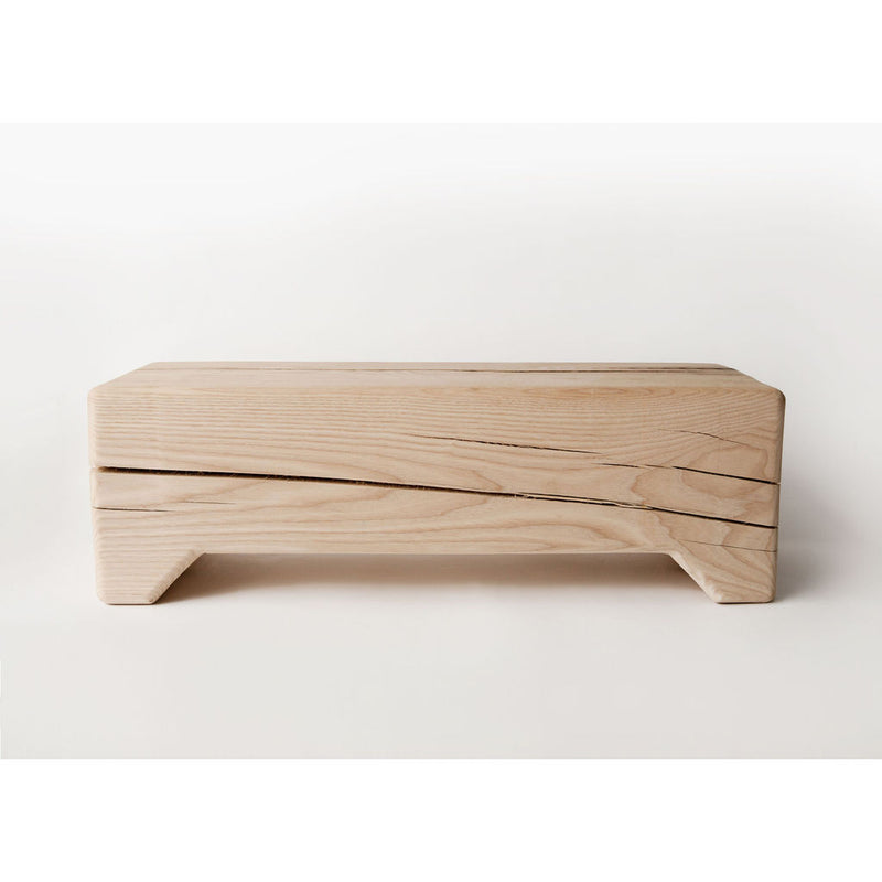 Kalon Trunk Wood Bench | Ash