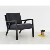 Gus* Modern Truss Lounge Chair | Vintage Mineral Black Ash ECCHTRUS-vinmin-ab