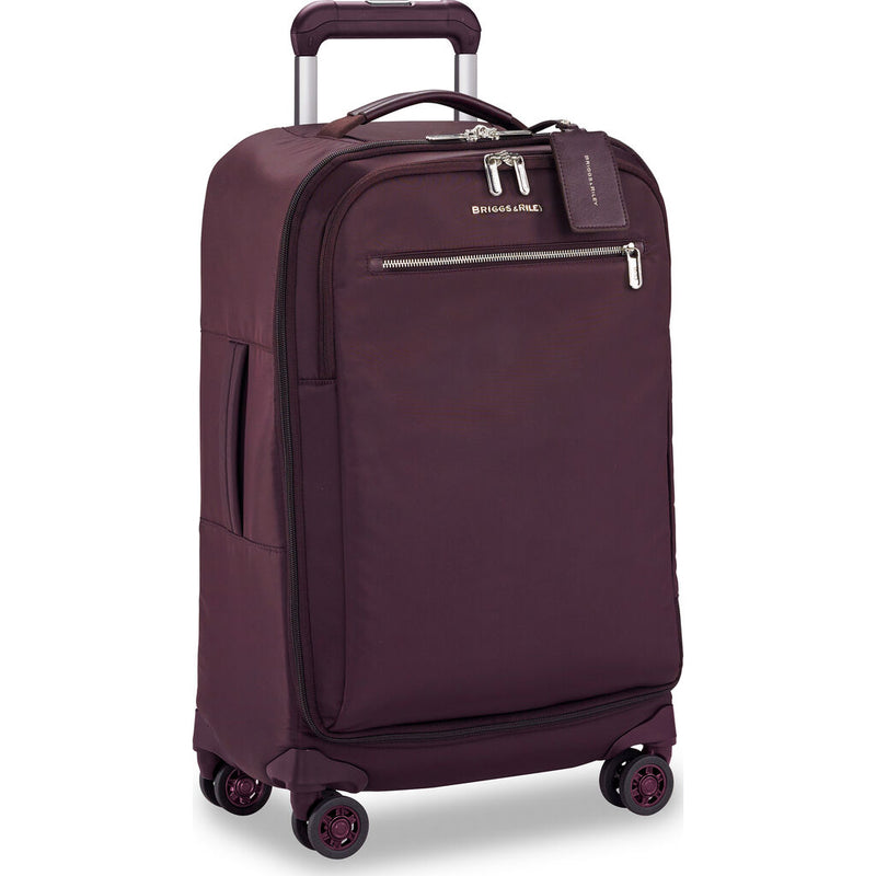 Briggs & Riley Baseline LTD International Expandable Carry-On Spinner Suitcase | Plum