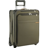 Briggs & Riley International Carry-On Expandable Wide-body Upright Suitcase | Olive