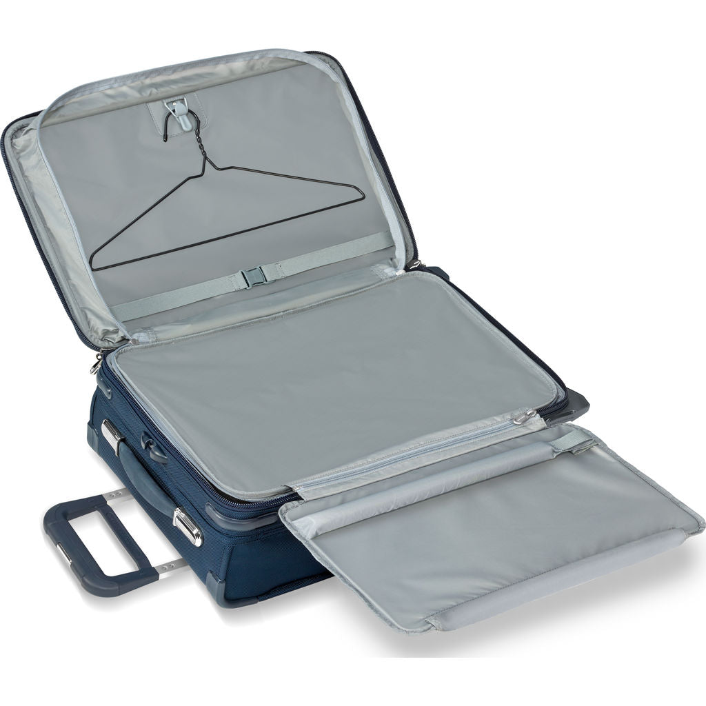 Briggs & Riley Domestic Carry-On Expandable Upright Suitcase | Navy ...