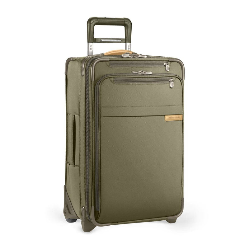 Briggs & Riley Domestic CarryOn Expandable Upright Suitcase Olive