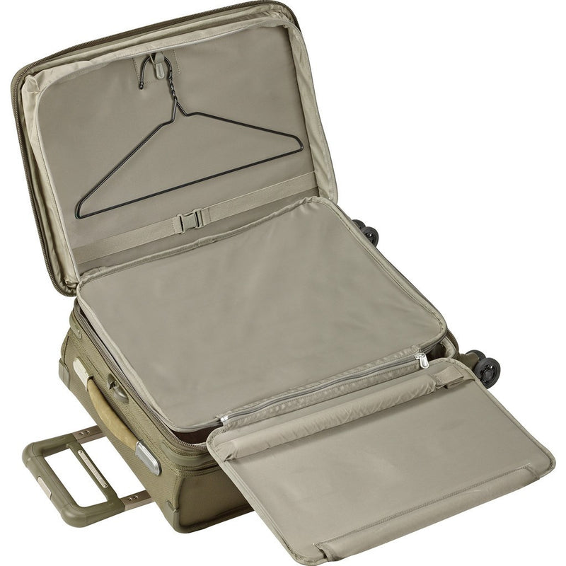 Briggs & Riley Domestic Carry-On Expandable Spinner Suitcase | Olive U122CXSP