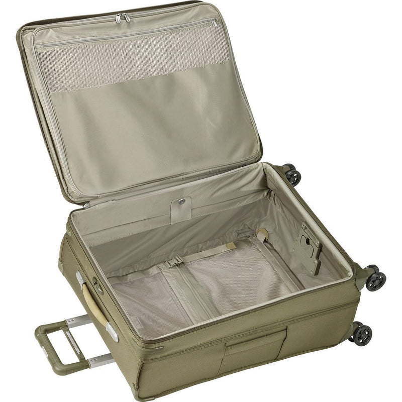 Briggs & Riley Large Expandable Spinner Suitcase | Olive