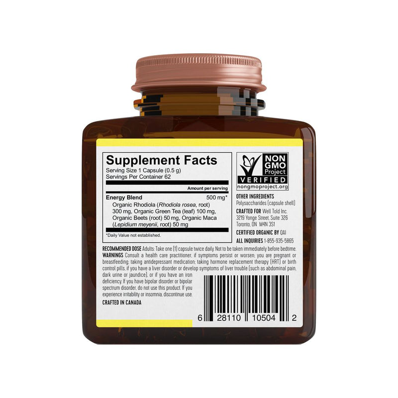 Well Told Health Energy Booster | 2 oz