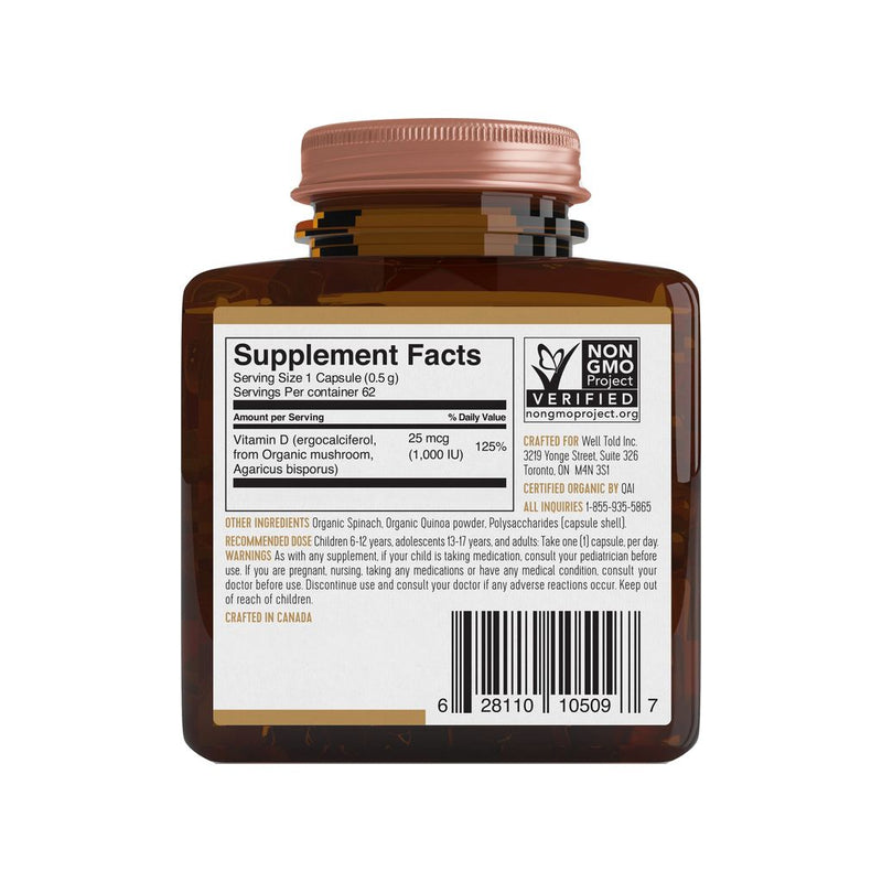 Well Told Health Vitamin D Booster | 2 oz