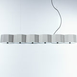 Seed Design Zhe Large Pendant Lamp | White SQ-2322MPL6-WH