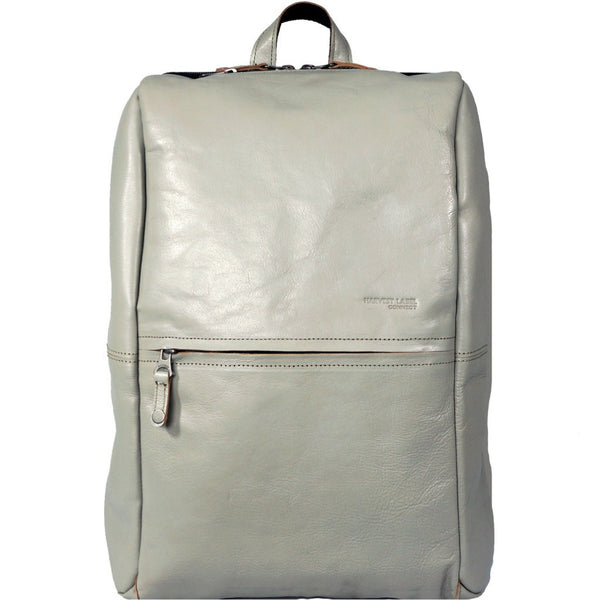 Harvest Label Leather Avenue Backpack | Beige HHC-1526-BEG