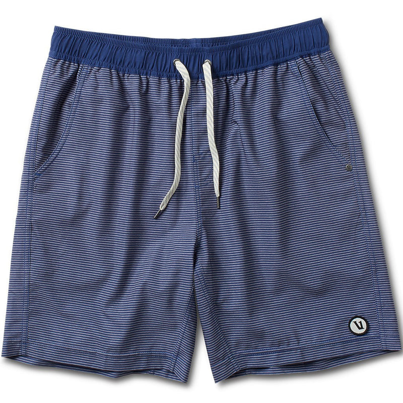 Vuori Kore Shorts | Navy Charcoal Stripe V313