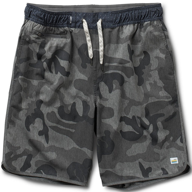Vuori Banks Shorts | Grey Camo V315
