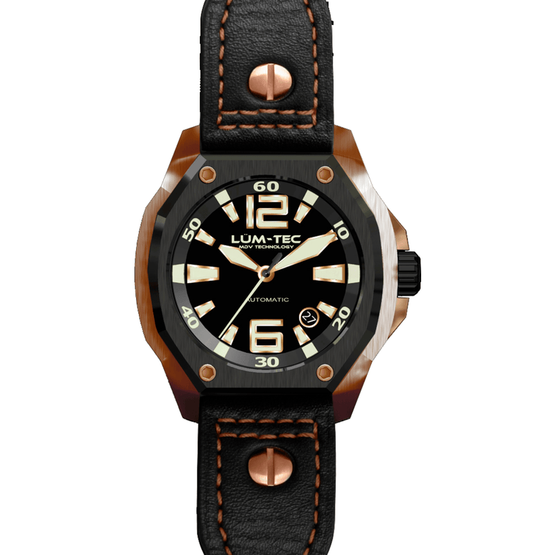 Lum-Tec V6 Watch | Leather Strap