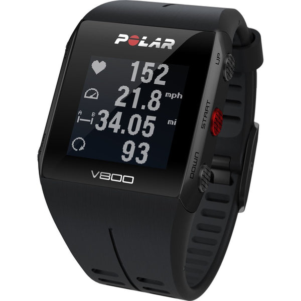 Polar V800 HR GPS Sport Tracking Watch | Black 90060768