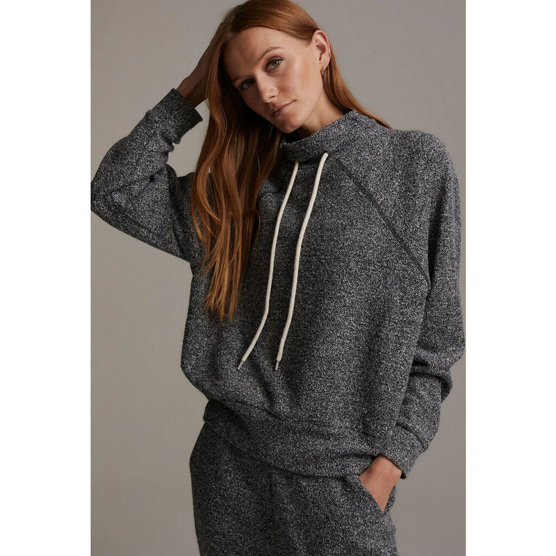 Varley Maceo Sweat 4.0 | Black/White