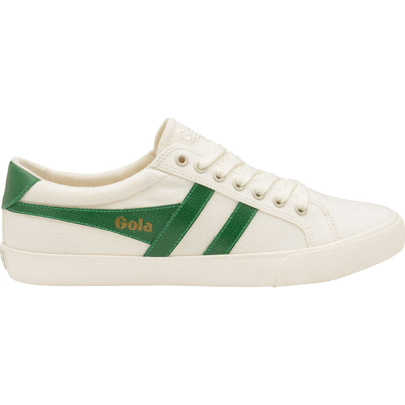 Gola Mens Varsity Sneakers | Off White/Green- CMA331-Size 13