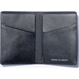 Hook & Albert Leather Vertical Bi-Fold Wallet | Black VBFWL-BLK-OS