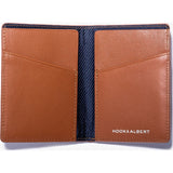 Hook & Albert Leather Vertical Bi-Fold Wallet | Brown VBFWL-BRN-OS