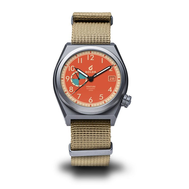 BOLDR Venture Titanium Wayfarer Automatic Watch