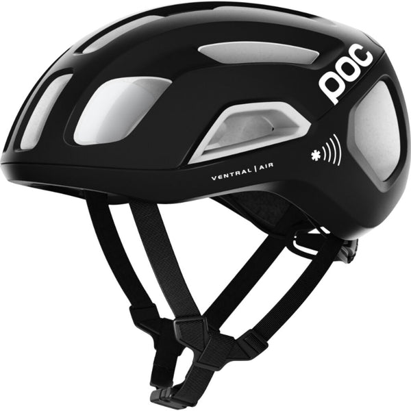 POC Ventral Air Spin NFC Bicycle Helmet | Uranium Black/Hydrogen White